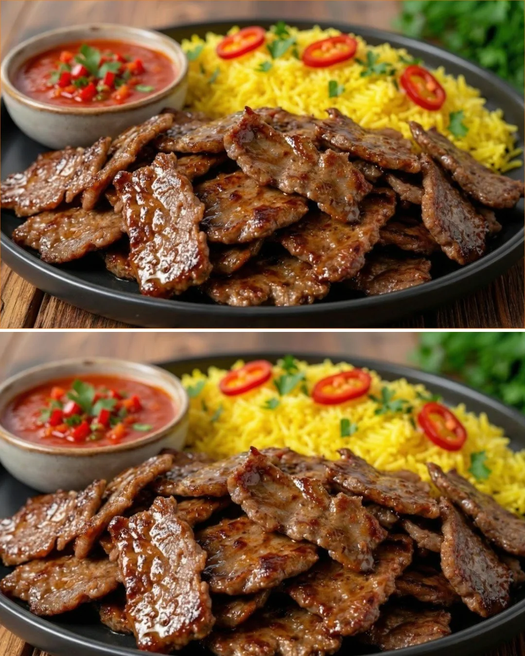 Deliciously grilled juicy kebabs served on a plate.