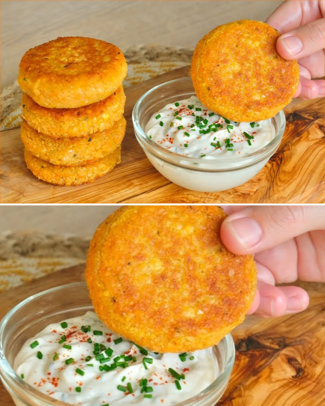 Delicious homemade lentil patties served on a plate with sauce.