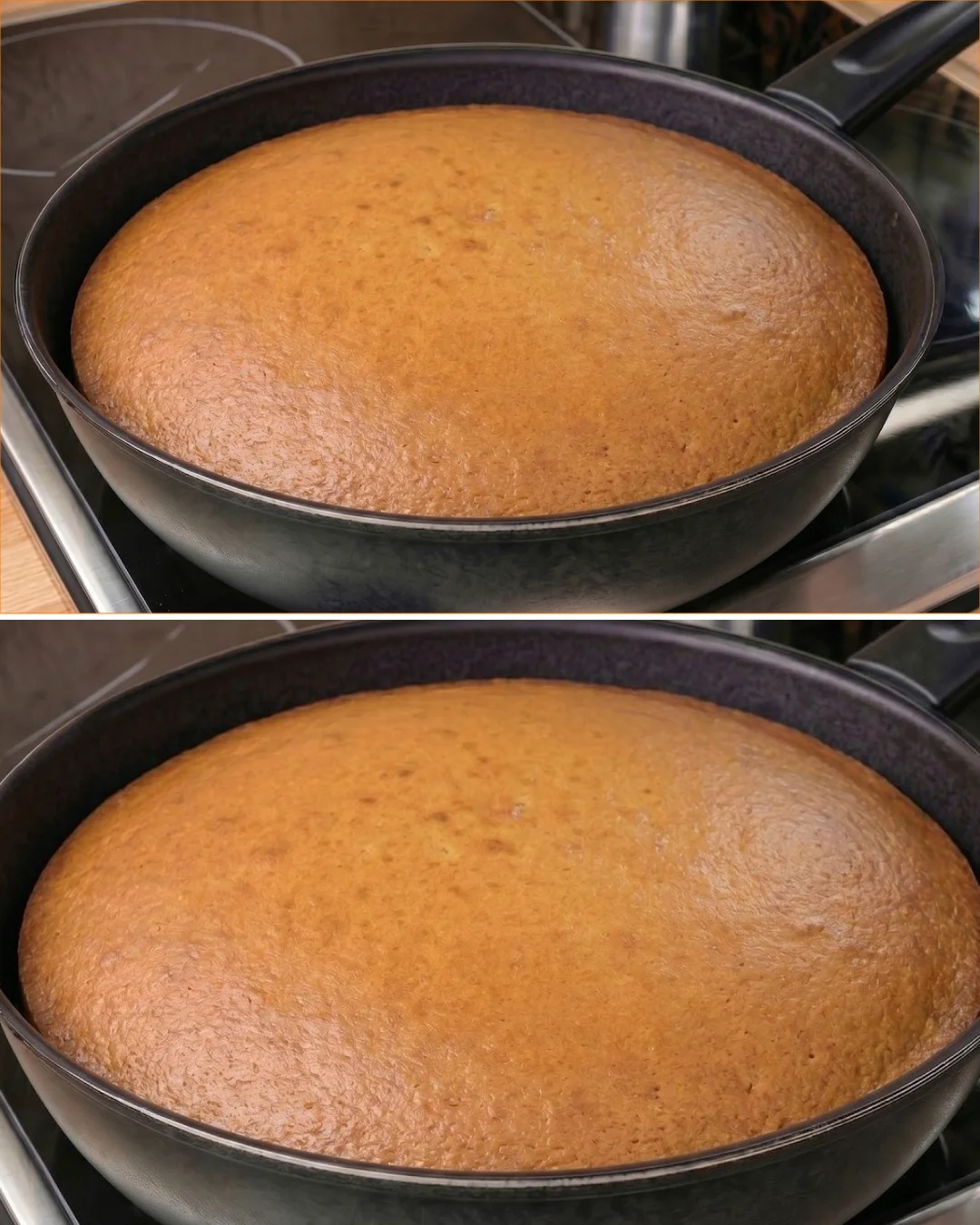 No oven banana bread made with ripe bananas and simple ingredients