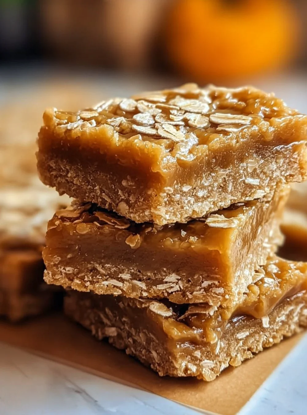 Delicious homemade Pumpkin Pie Bars with creamy pumpkin filling on a buttery crust