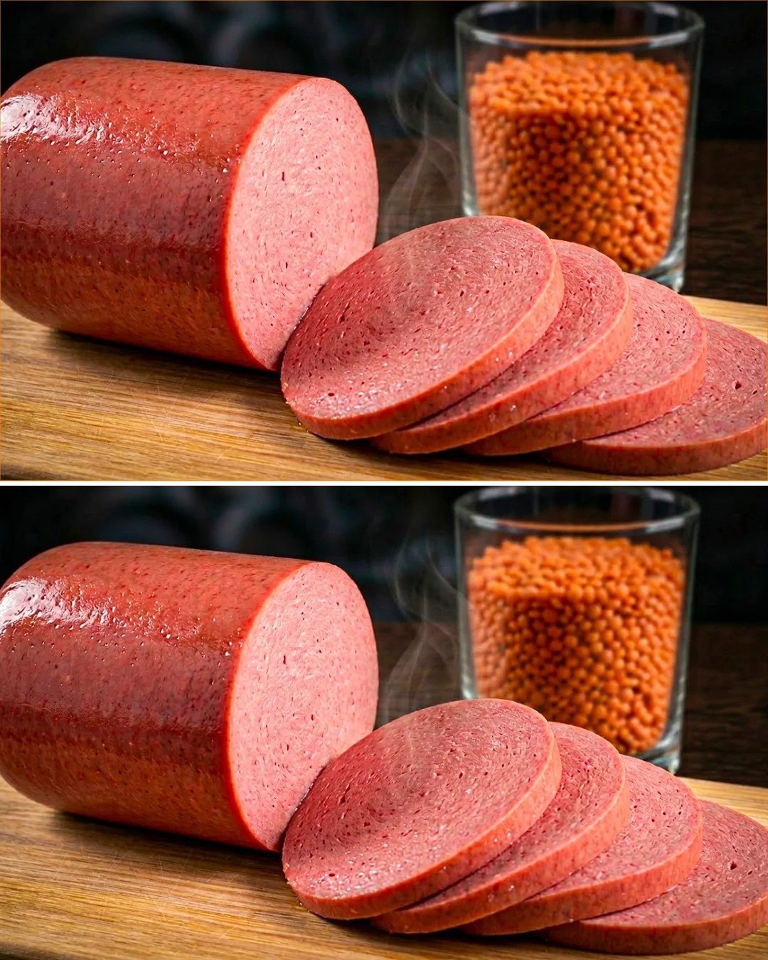 Vegan sausage made from lentils and buckwheat, a healthy plant-based recipe.