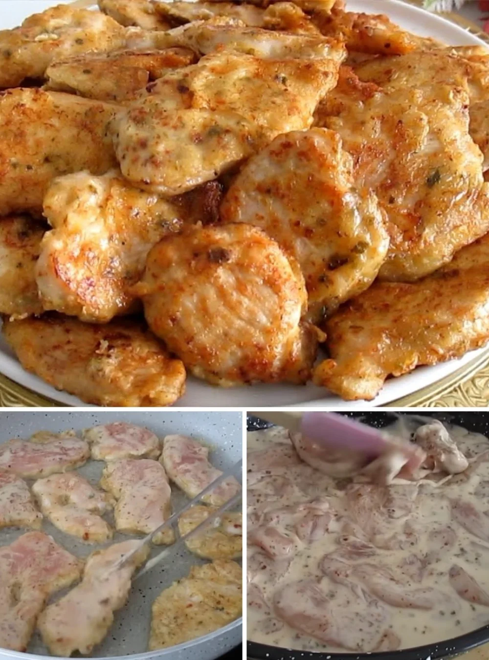 Delicious chicken recipe for a simple weeknight dinner on a plate