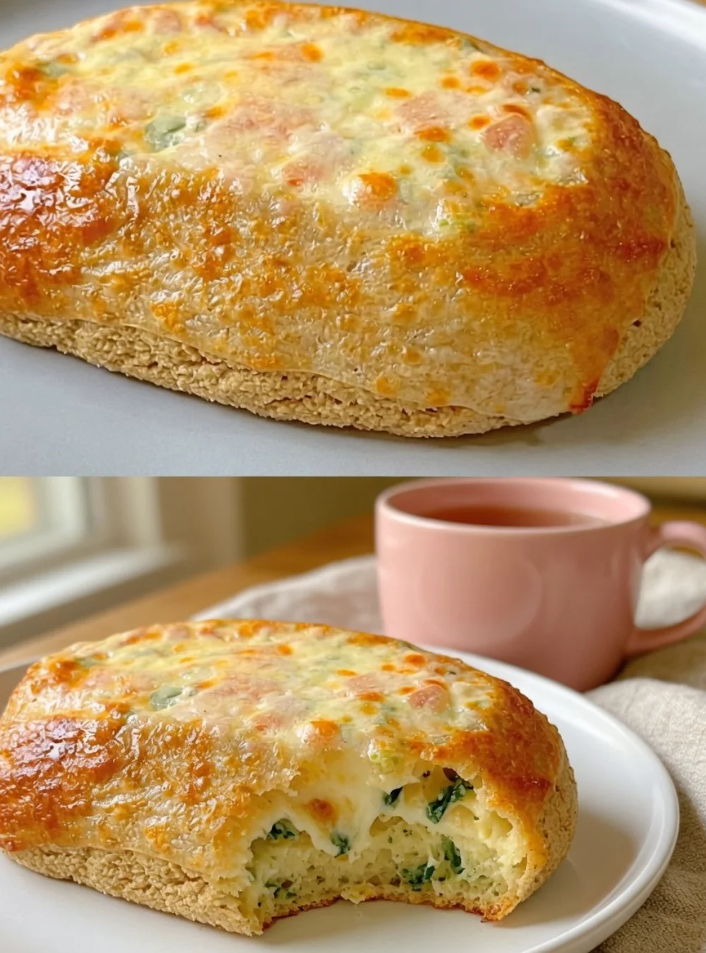 Easy flourless low-carb bread made in 5 minutes