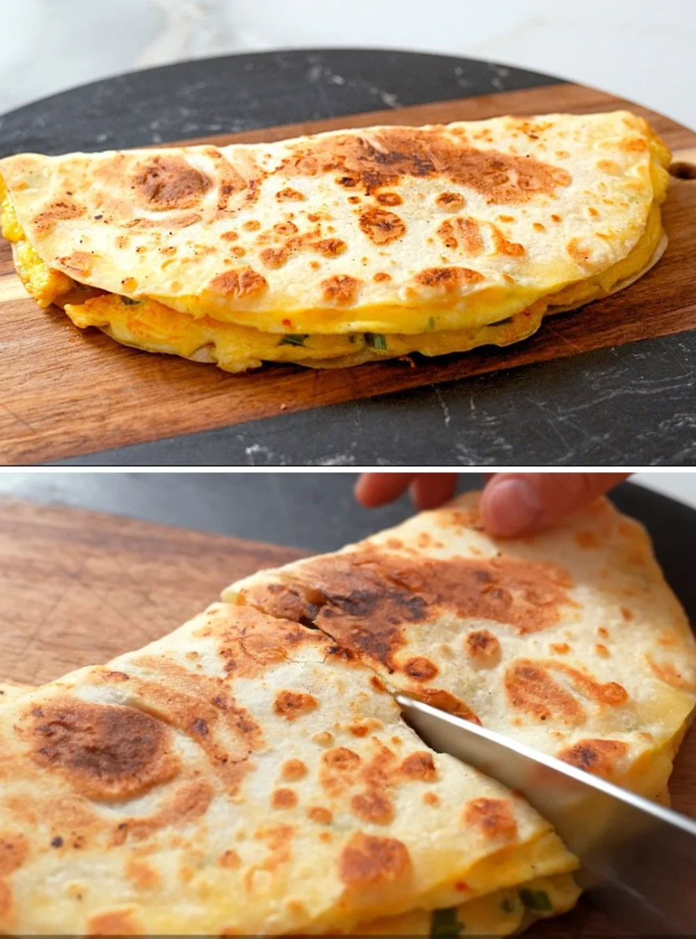 Delicious easy breakfast eggs wrap for busy mornings