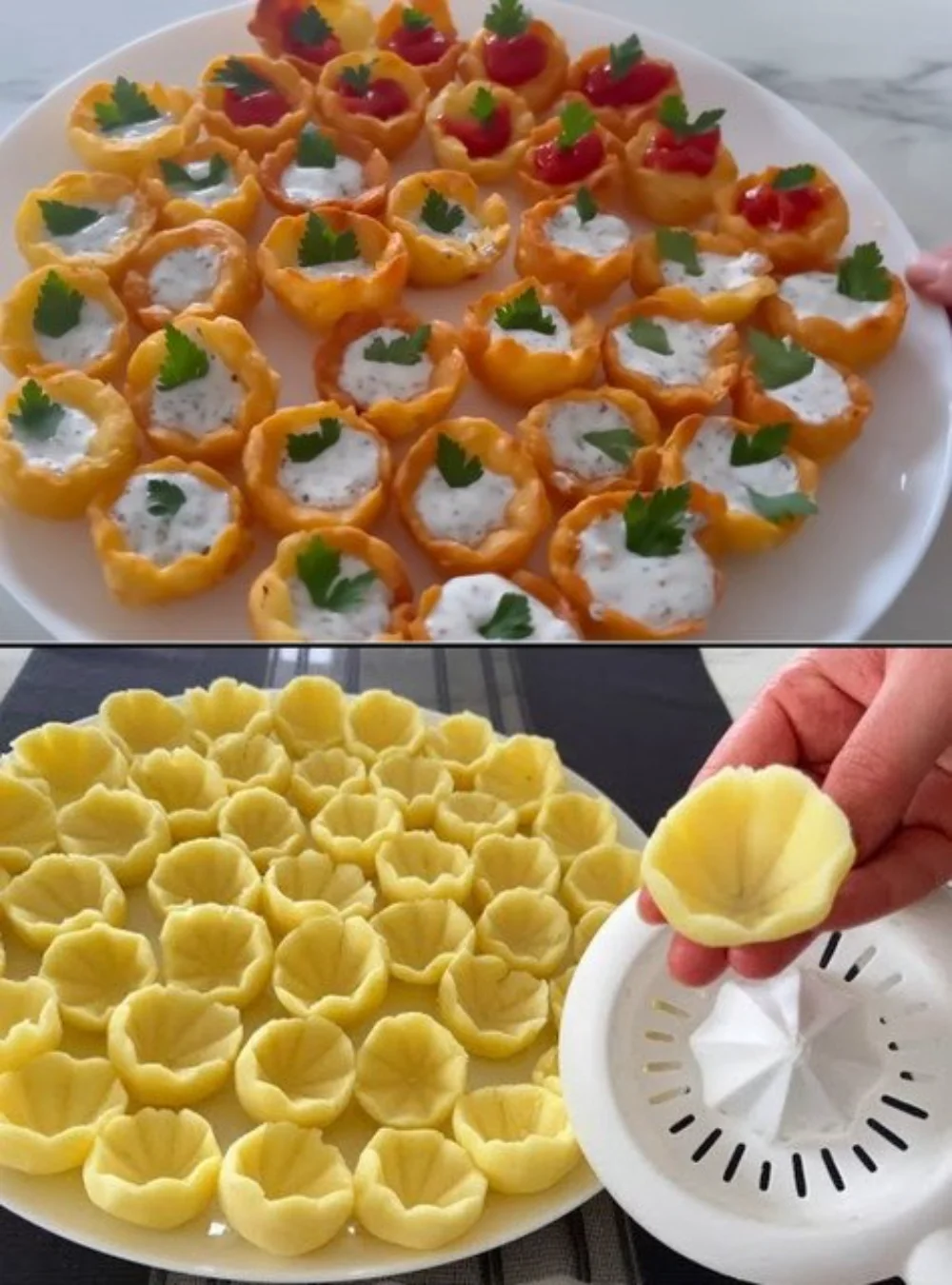 Homemade potato crisps made with three simple ingredients