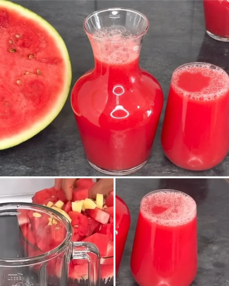How to Make Watermelon Juice Without a Juicer