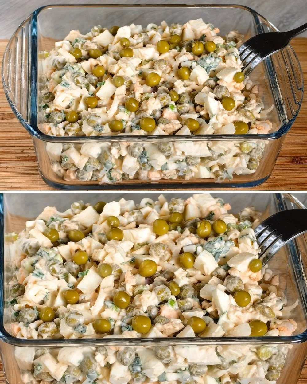 A vibrant Milan Salad featuring fresh vegetables and dressing