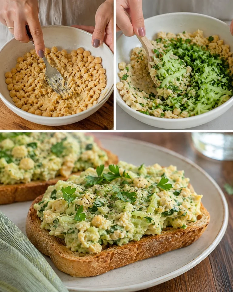 Chickpea Cucumber Parsley Smash