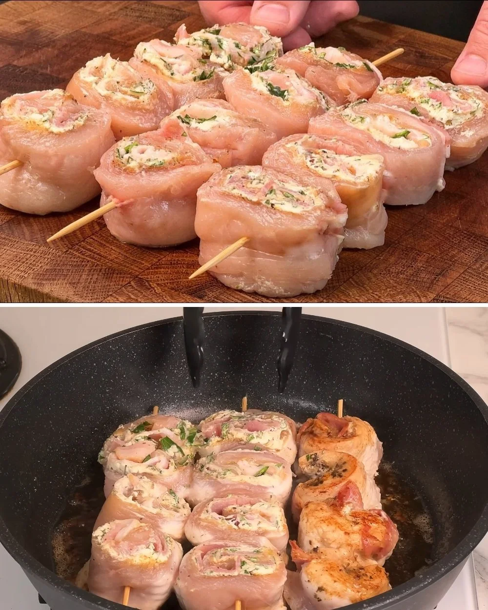 Plate of crispy chicken fillet with sauce and a side dish