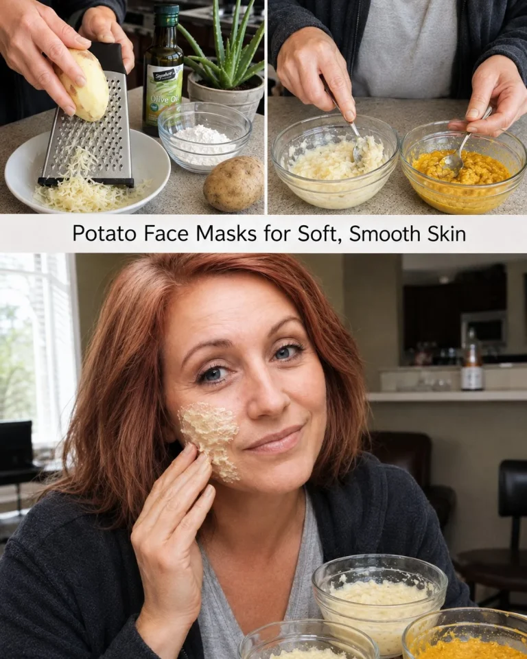 Potato Face Masks for Soft, Smooth Skin