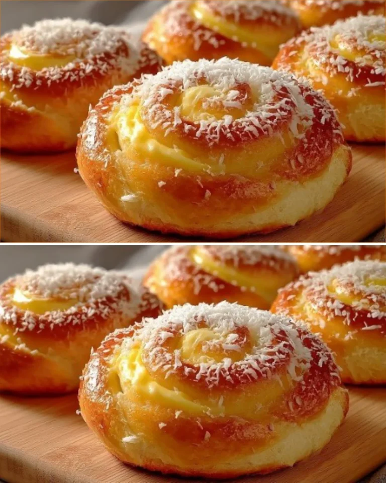 A completely new method! These vanilla cream and coconut rolls disappear in a minute!