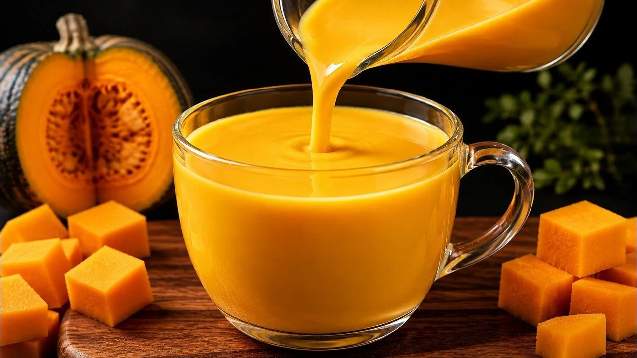 Delicious pumpkin milk recipe inspired by a restaurant's success