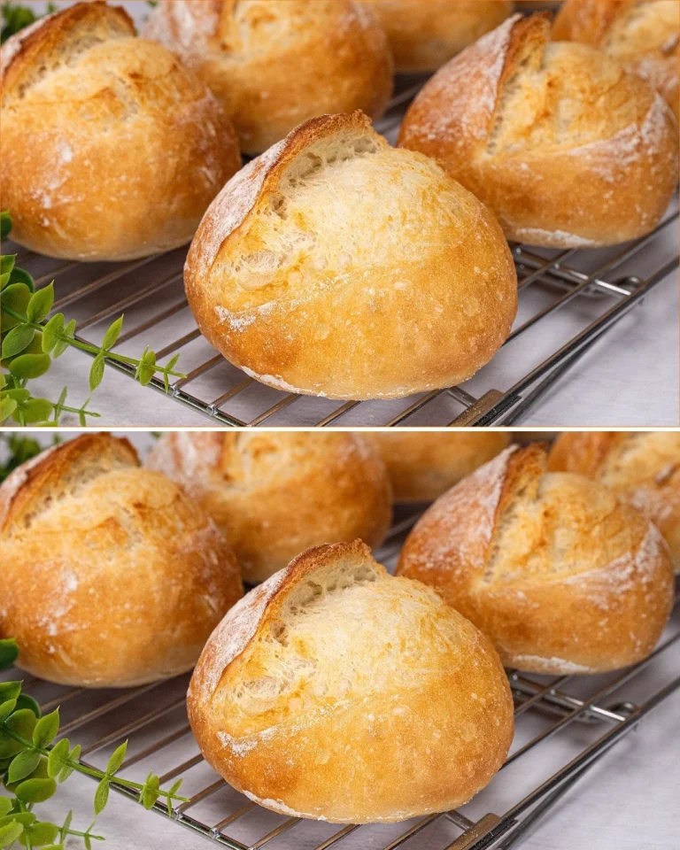 Butter Bread in 3 Minutes! No Kneading—Just Mix and Bake 🧈