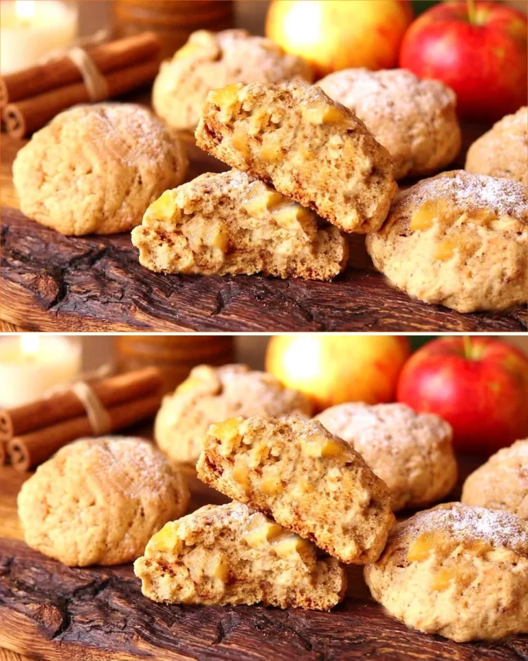 Cookies with Apples and Cinnamon! Cozy Homemade Autumn Baking with Apples