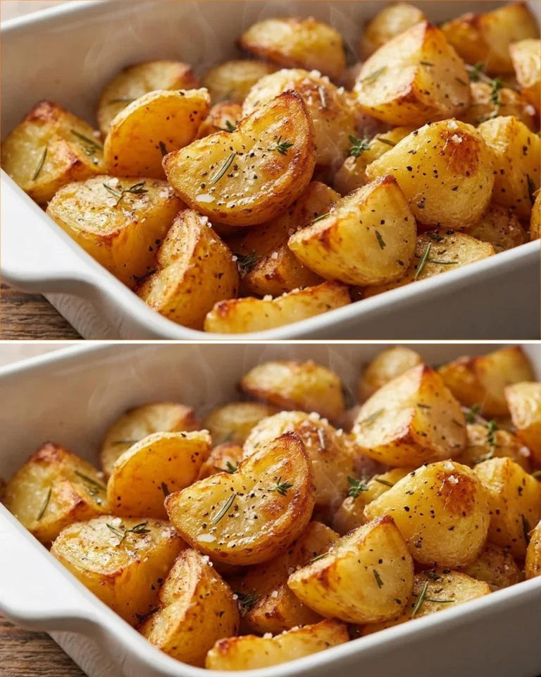 Crispy Garlic Butter Roasted Potatoes. ✨ The Only Roasted Potato Recipe You Need to Watch!