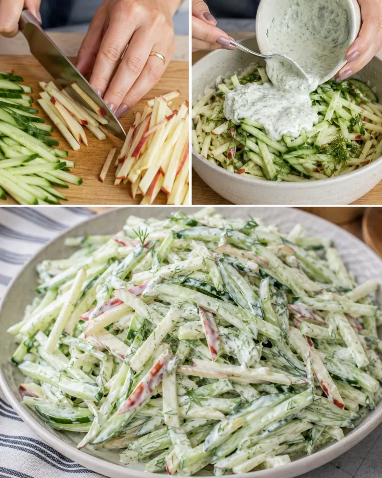 Cucumber Apple Dill Slaw