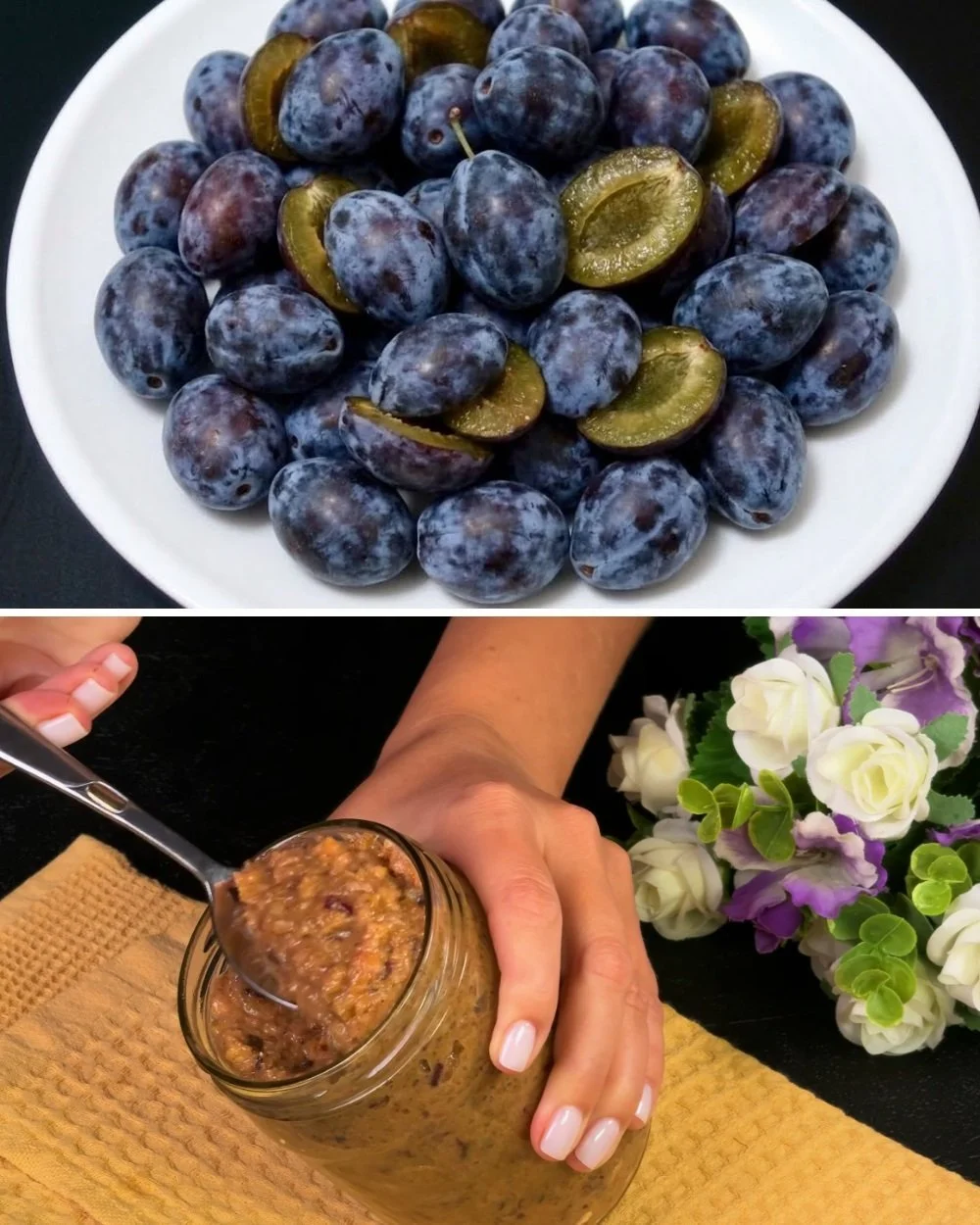 Healthy food for joints and intestinal cleansing in a bowl