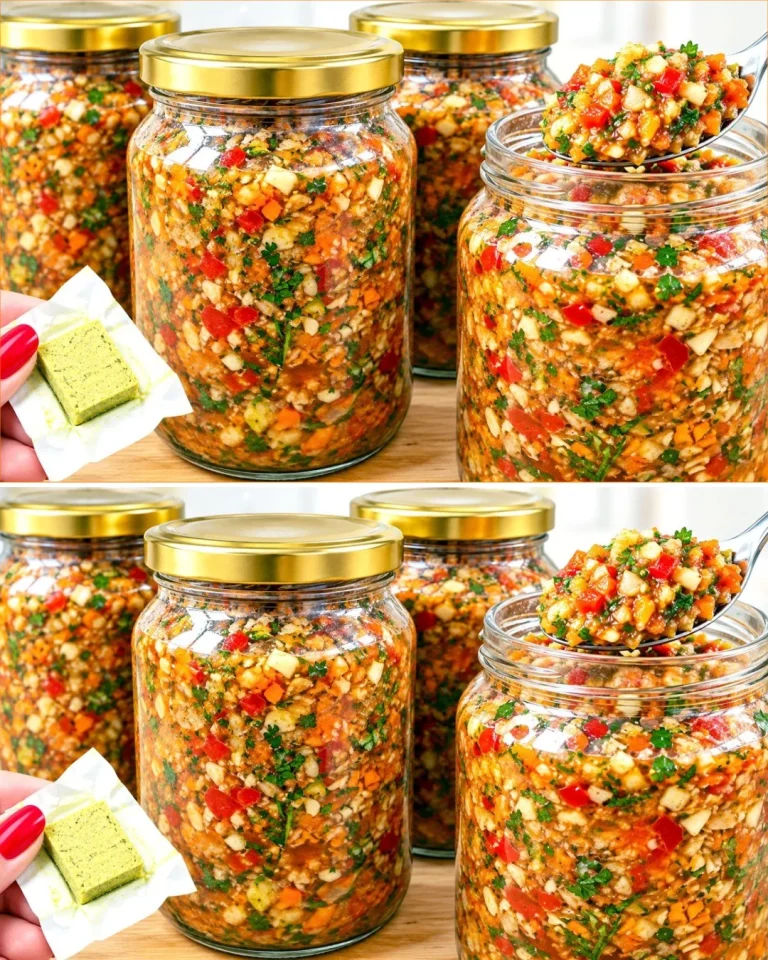 I Don’t Buy Chemical Bouillon Cubes Anymore — Fresh Homemade Bouillon Lasts All Year, No Cooking!