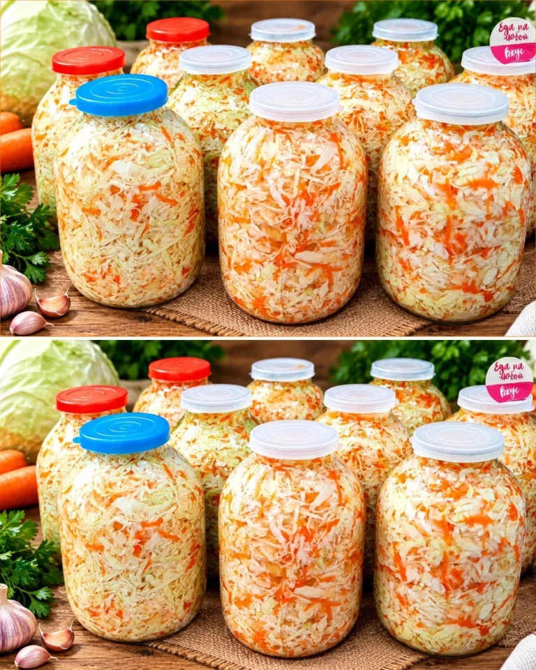 I don’t mash the cabbage or wait for the juice — yet it stays crunchy all winter long | Food for …