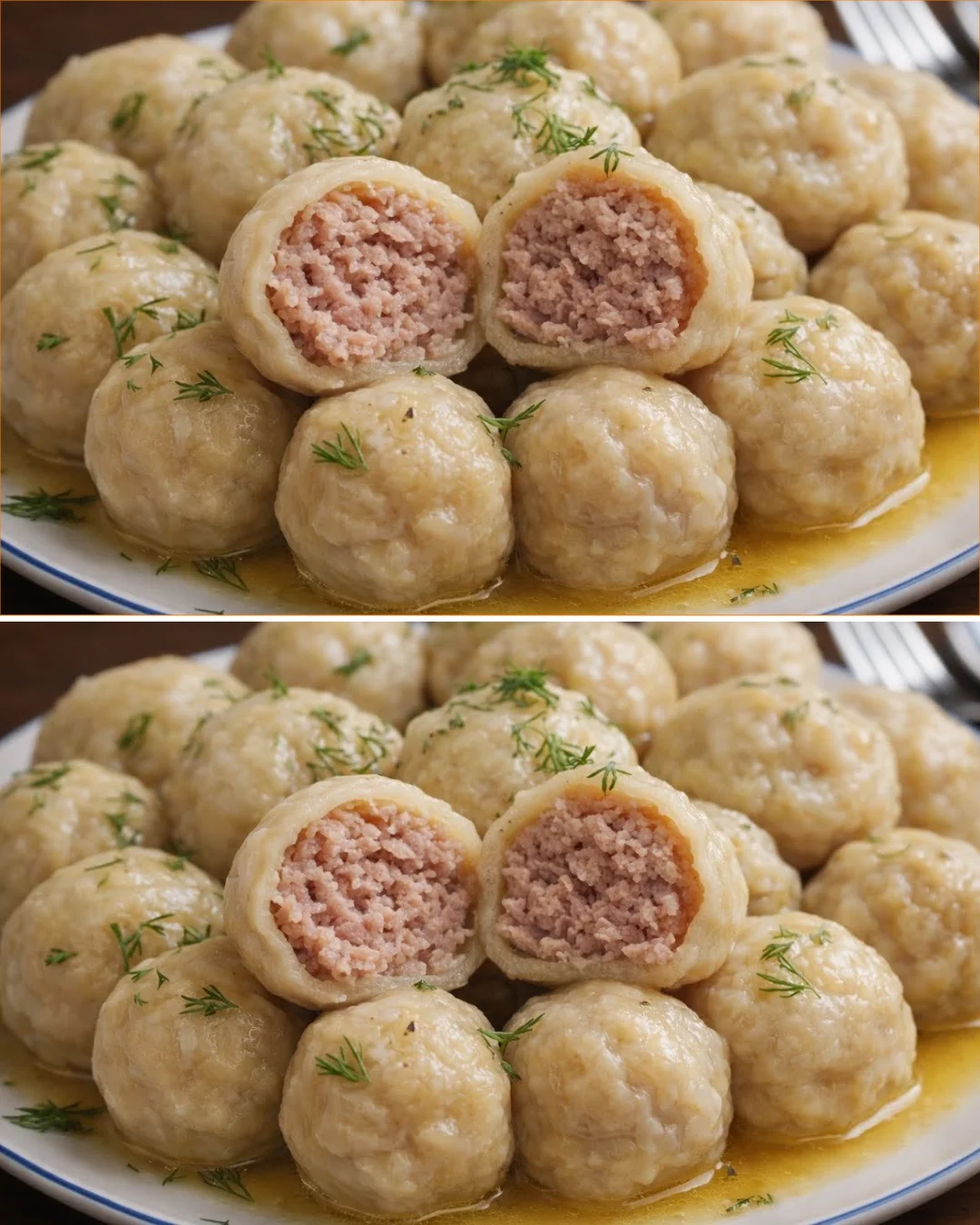 Delicious DAGESTANI KURZE with meat, a popular savory treat.