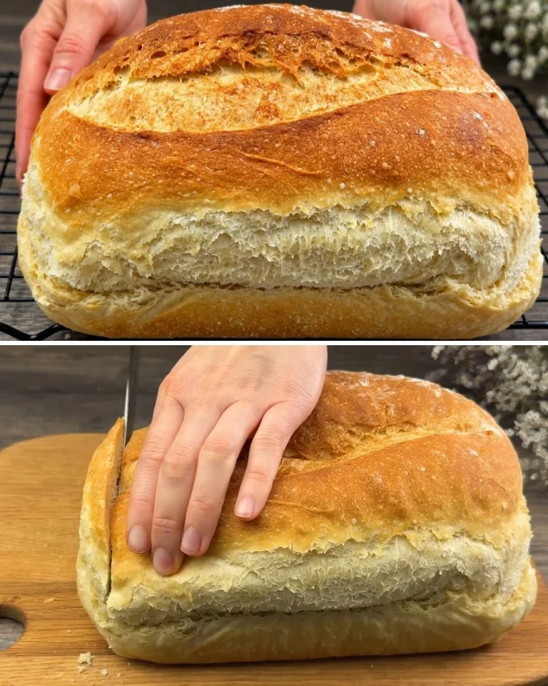 I only bake my bread this way now! 3 cups of flour—the dough is ready in 5 minutes!