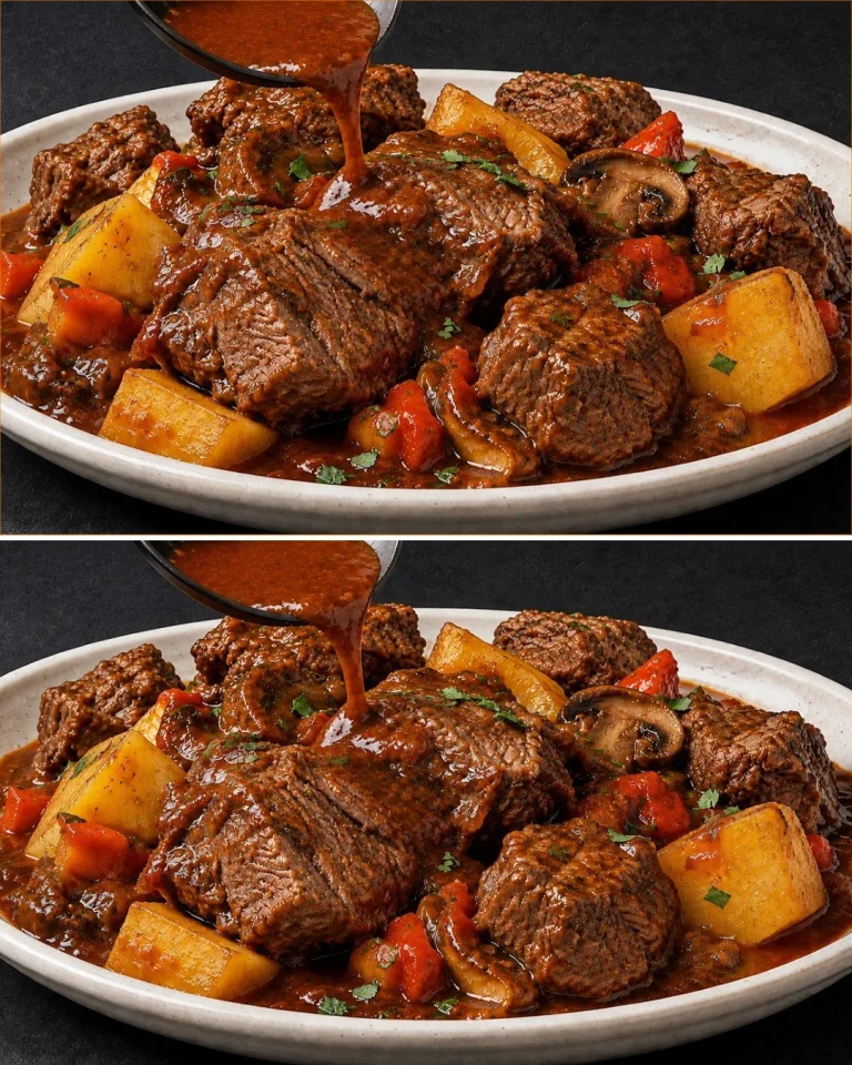 I’ve Never Had Beef in Such a Delicious Sauce! Beef Stew with Potatoes
