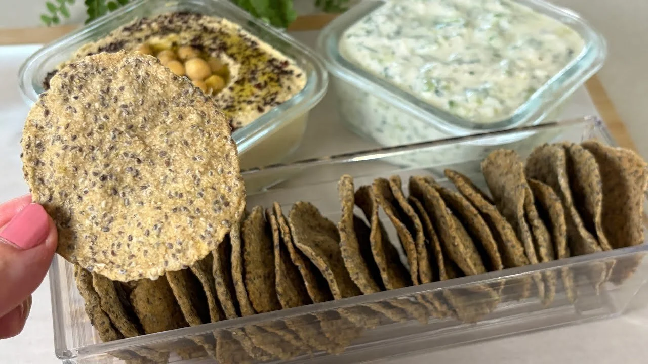 Healthy oats and chia seeds snack recipe photo