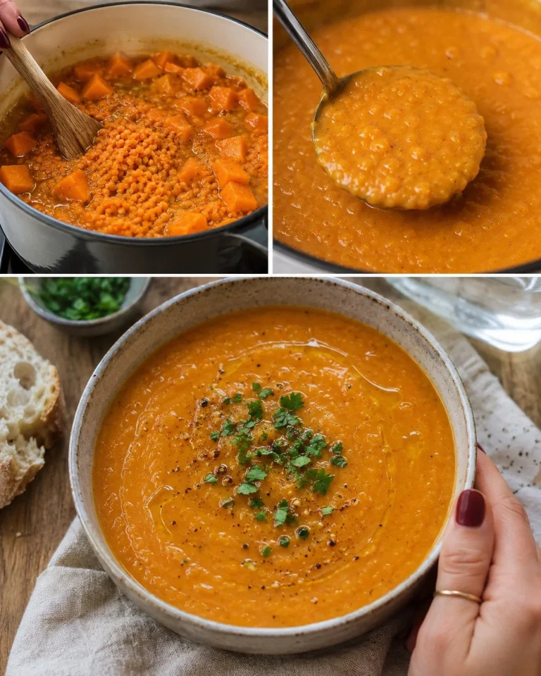 Lentil Sweet Potato Soup