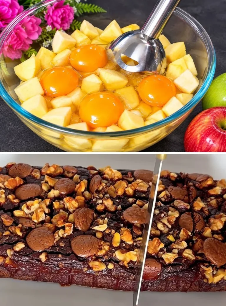 Mix apples with eggs! A sugar-free, flour-free recipe—more delicious than ice cream.