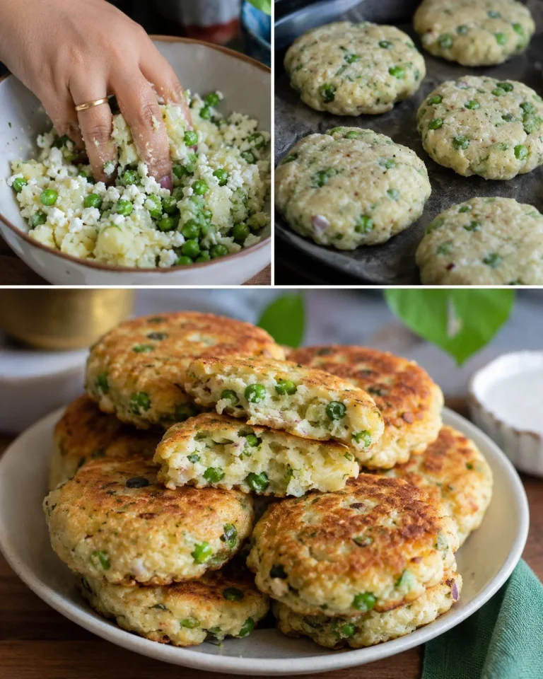 Potato Pea Cottage Patties