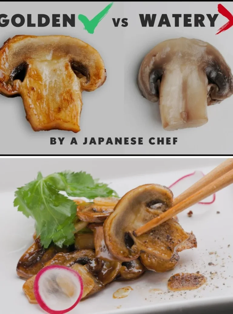 Stop Adding Oil First—This Makes Mushrooms Golden Brown | Japanese Chef
