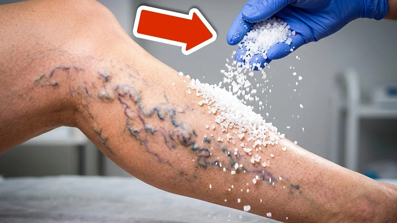 Natural mineral remedy for varicose veins treatment