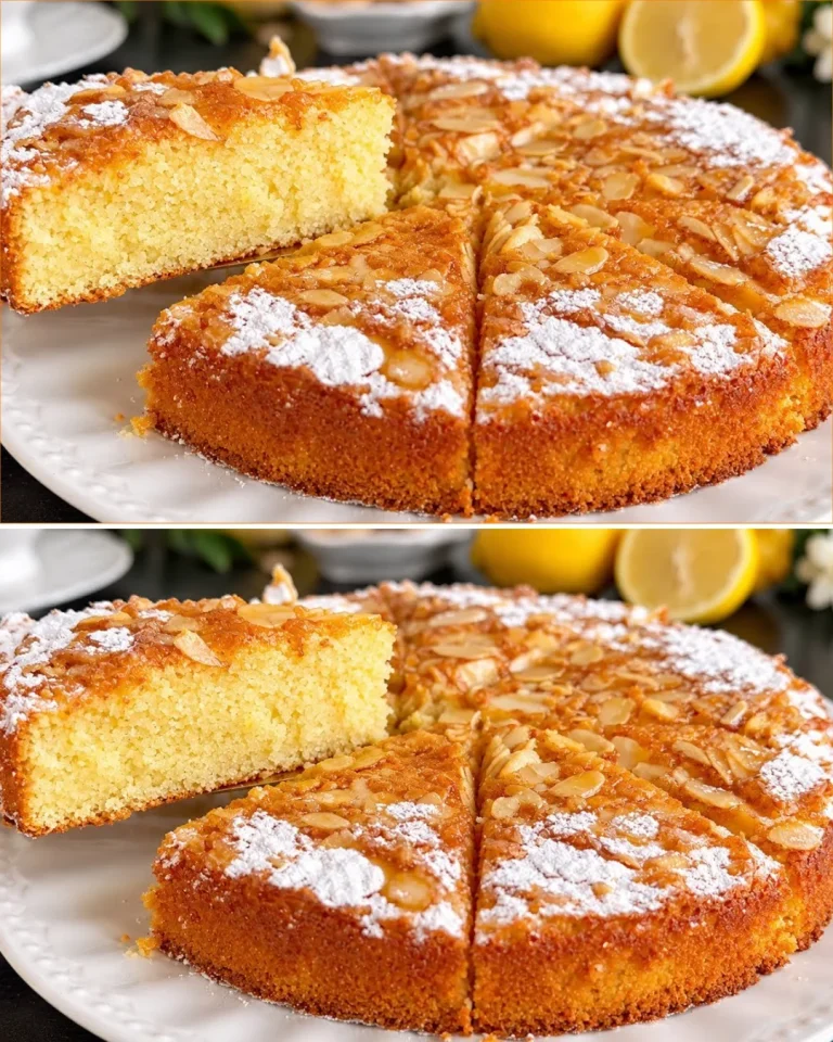 This Almond & Lemon Cake is a pure marvel! 🍋🤤 Gluten-free!