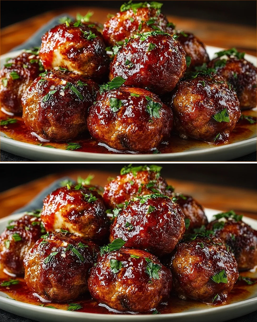 Italian chef demonstrating how to make delicious meatballs