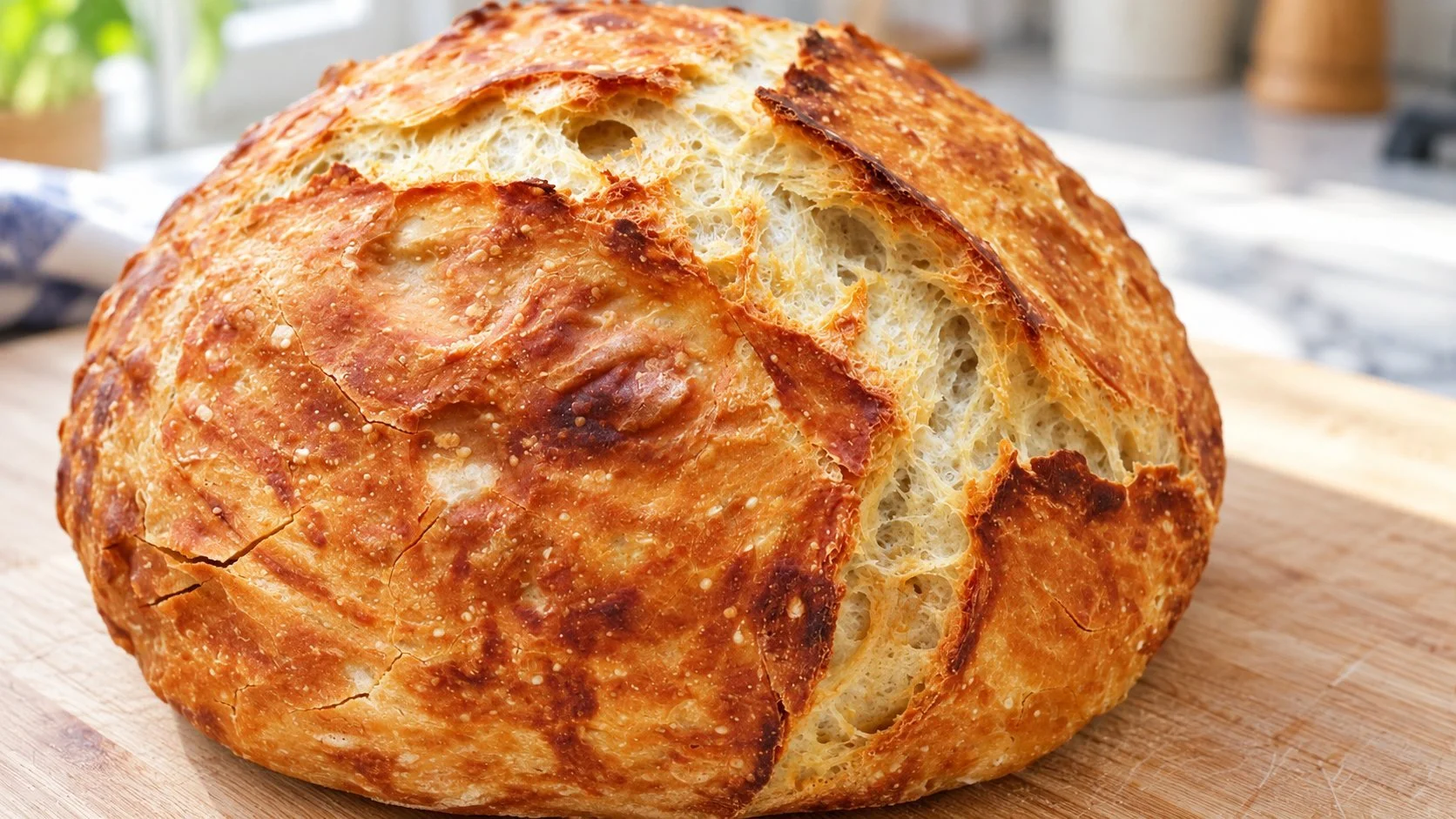 Baking Faster No-Knead Bread: Easy Recipe for Beginners