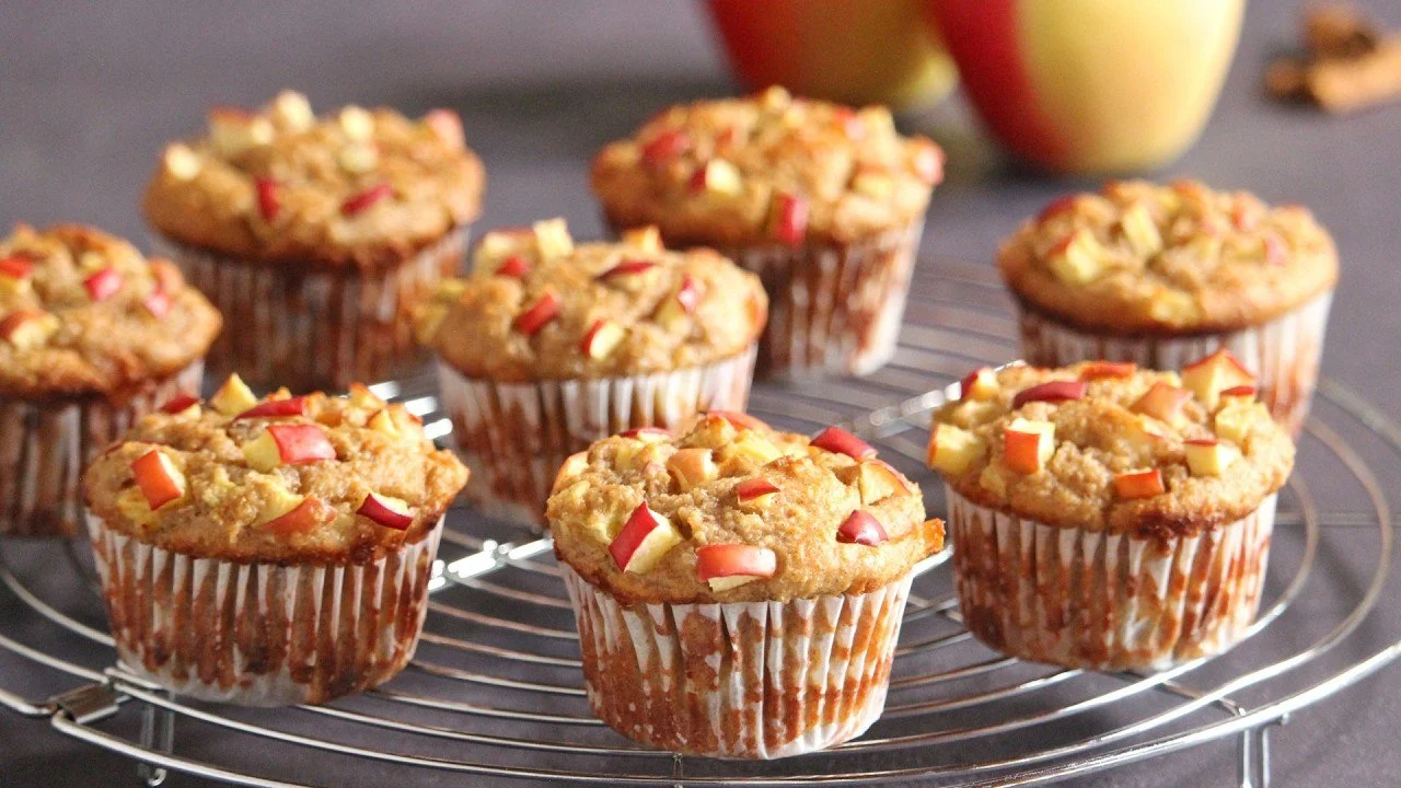 Greek Yogurt Apple Oat Muffins | Made By Emily