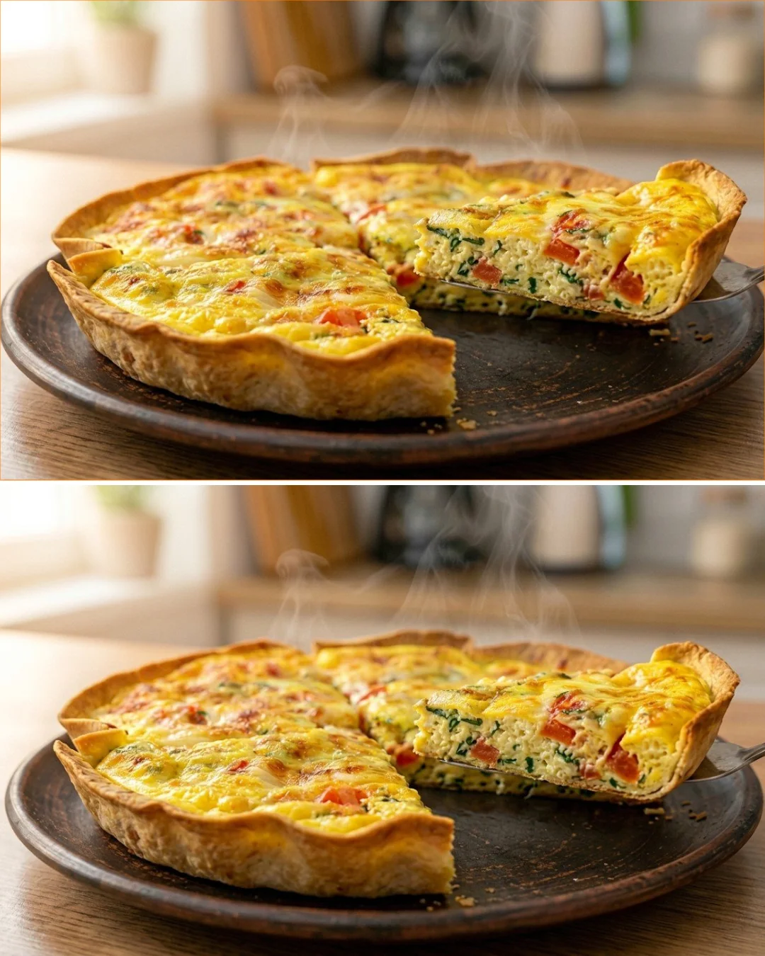 Simple and delicious weekend breakfast recipe with eggs and toast.