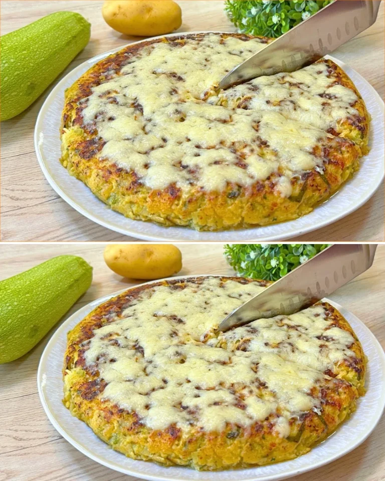 Simply grate 3 potatoes and 2 zucchini. Delicious zucchini potato recipe. Cheap and easy