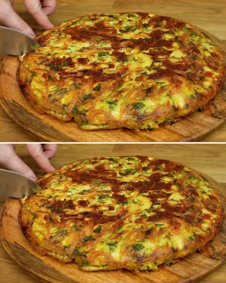When you have 3 potatoes and 3 eggs, prepare this delicious dish. Inexpensive and easy