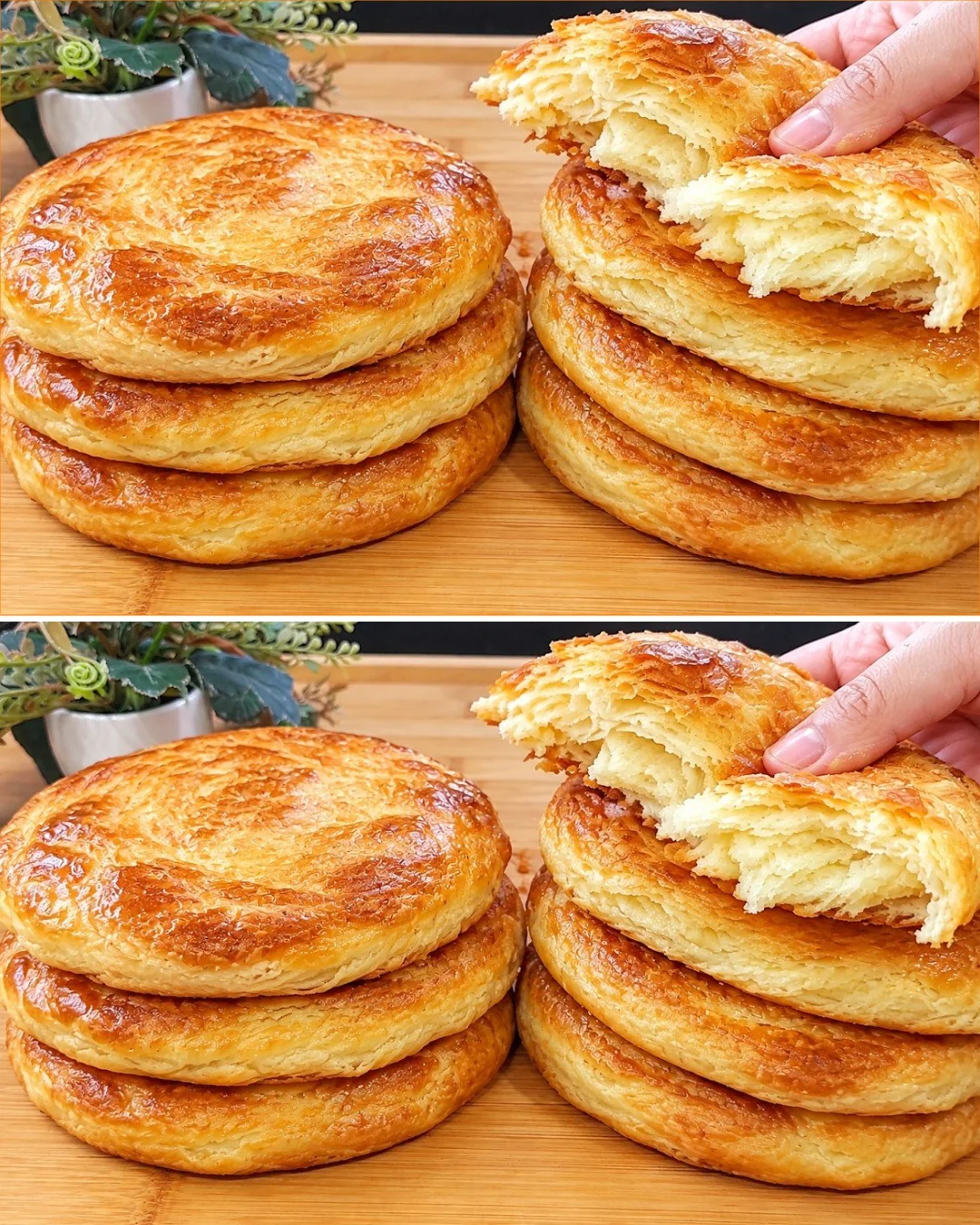 Oven-baked Moroccan flatbread, crispy and flaky, made without white flour.